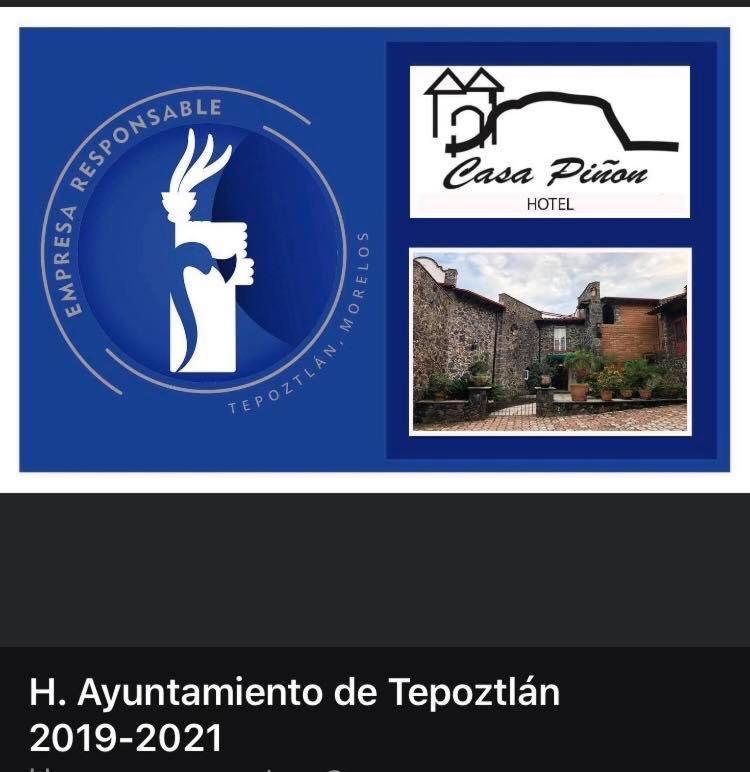 Hotel Casa Pinon Tepoztlán Exterior photo